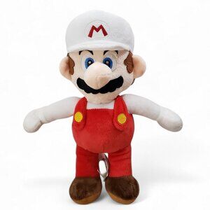 Nintendo Super Mario Bros Fire Mario 12" Plush Toy